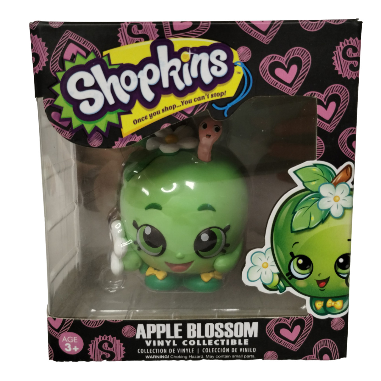 Funko Moose Toys Shopkins Apple Blossom Vinyl Collectible Figure Green New NIB