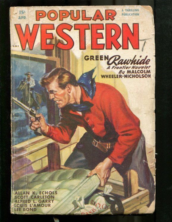 Popular Western--April 1948--Pulp Magazine--Thrilling--G