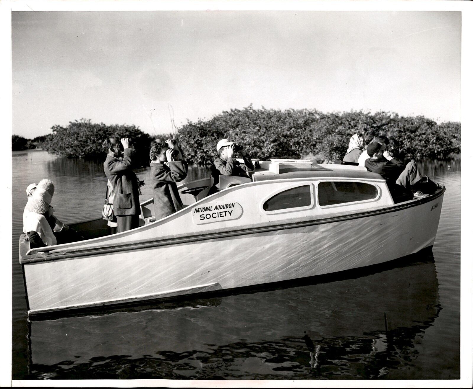 LG15 1955 Original Photo NATIONAL AUDUBON SOCIETY Everglades National Park Tour