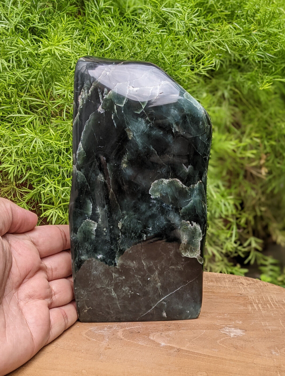 Natural Nephrite Jade Polished Tumble/Freeform From Pakistan Crystal 1.6kg