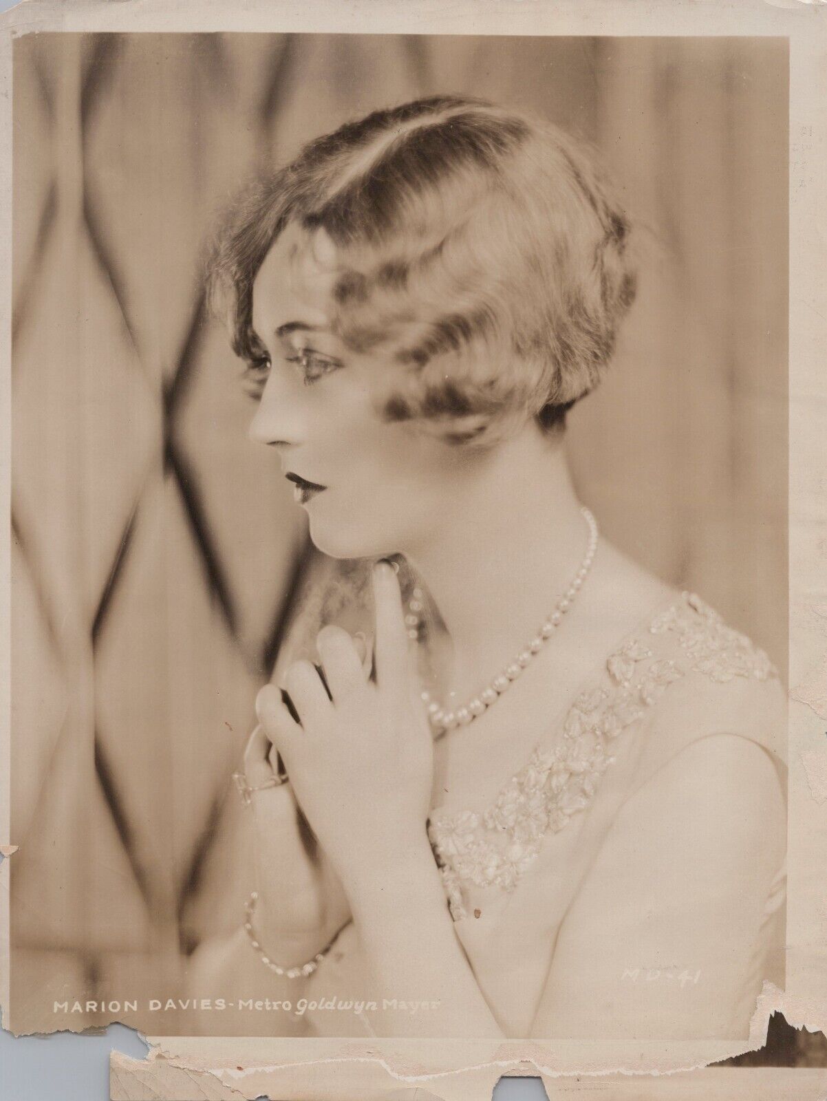 Marion Davies (1920s) ❤ Original Vintage - Stunning Portrait MGM Photo K 387
