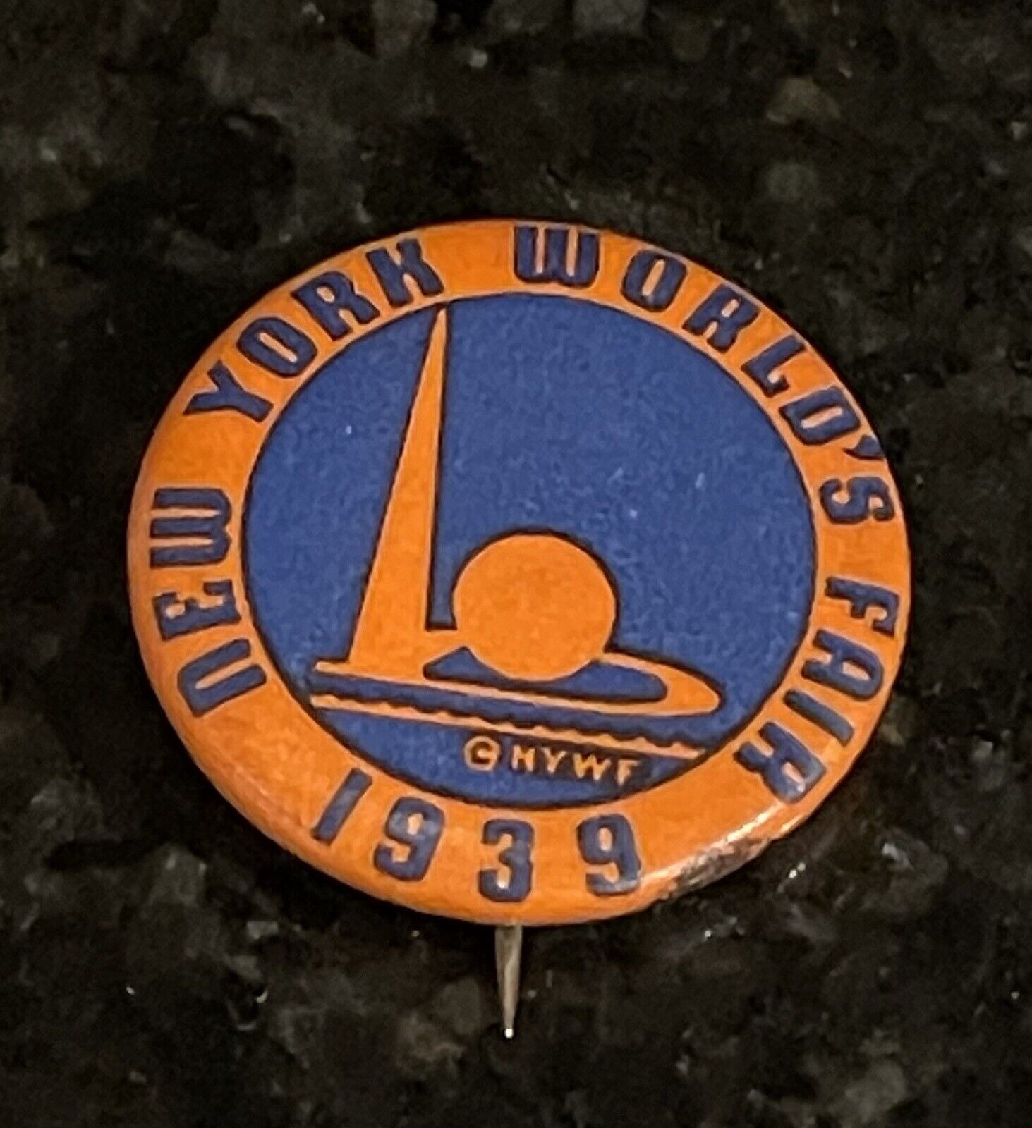 1939 New York’s World Fair Scarce Small Button Pinback