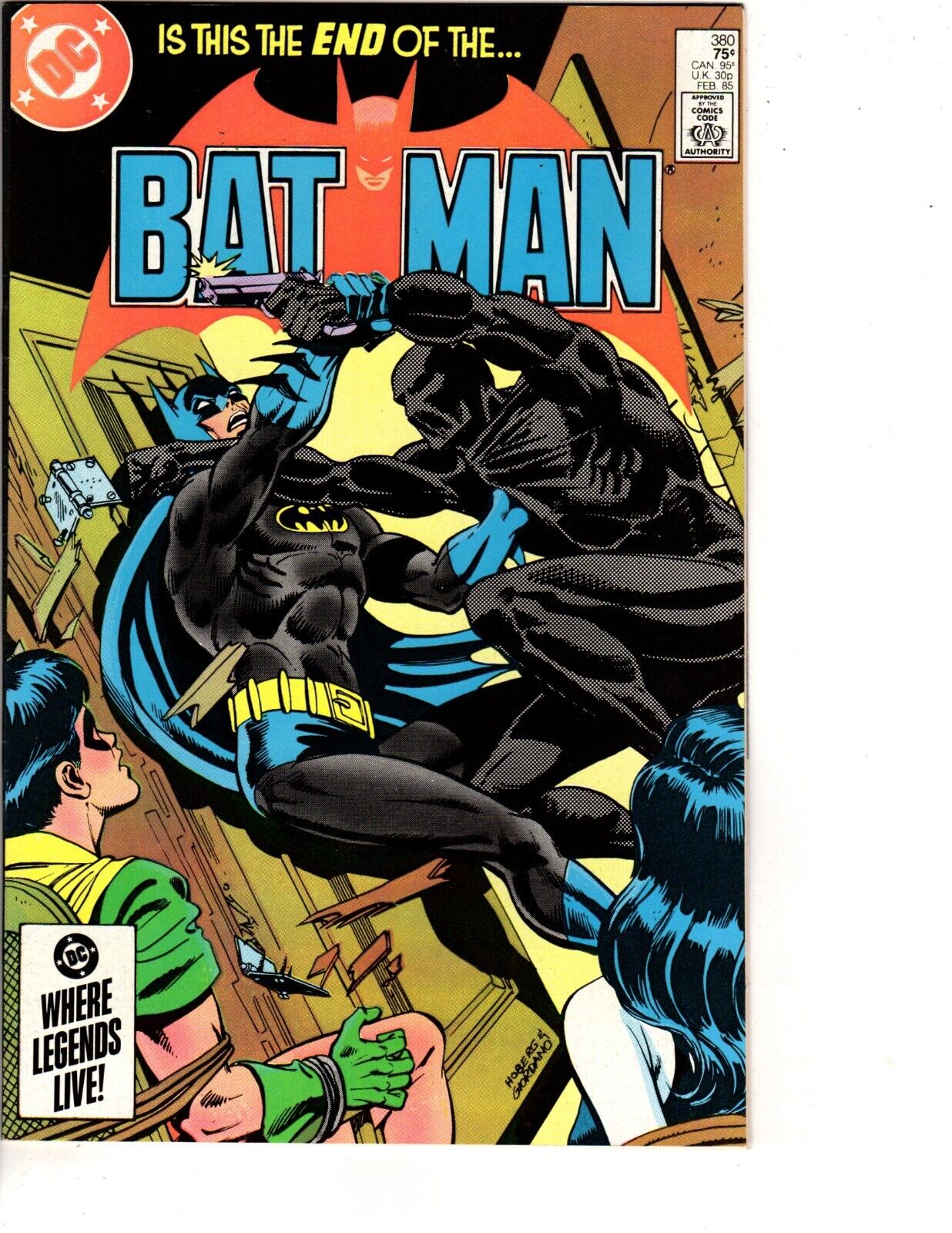 Batman # 380 (VF+ 8.5) 1985.  Higher Grade. .