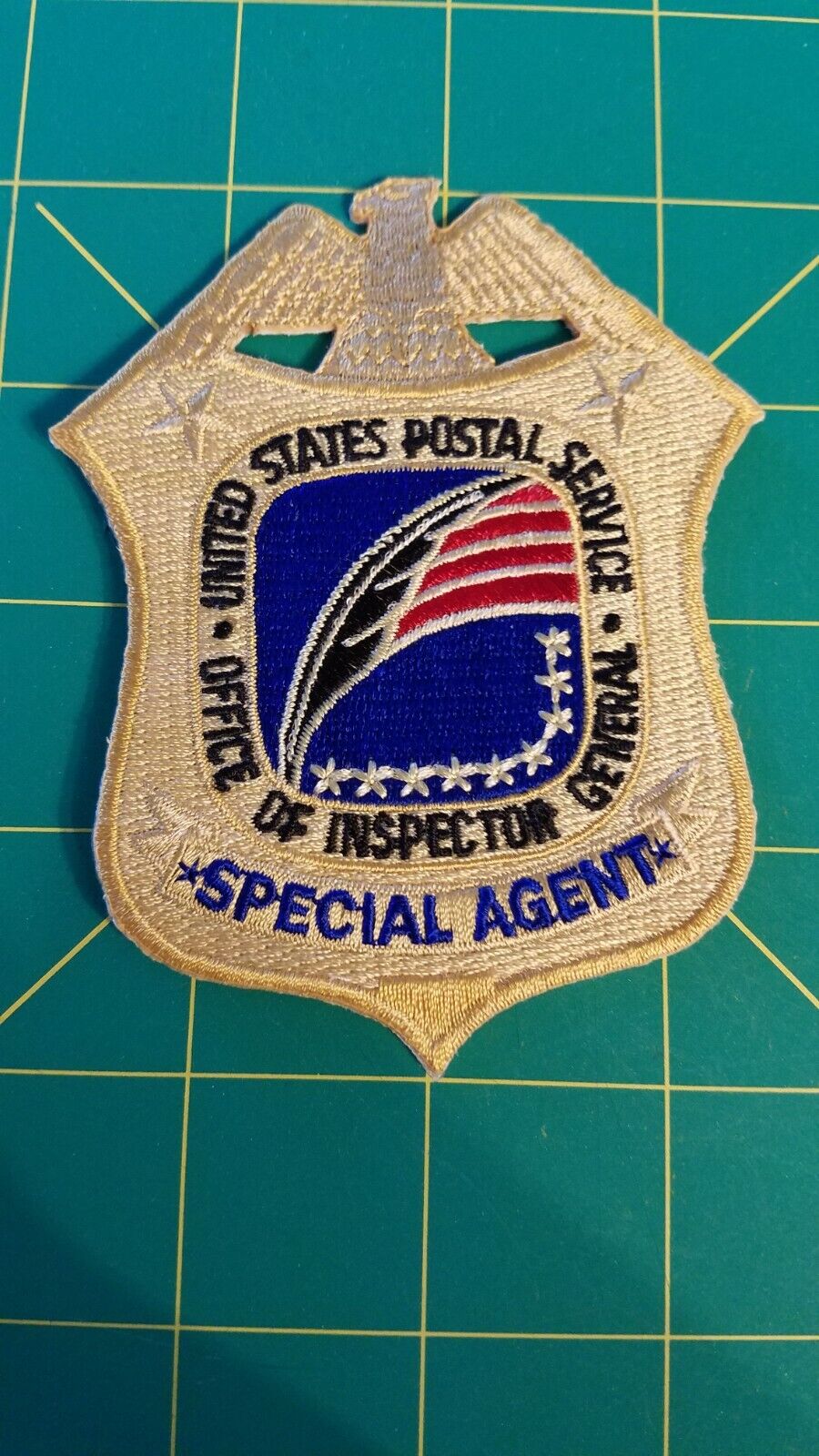 DEFUNCT Federal Inspector General OIG Patch Special Agent Postal Mail USPS IG DC