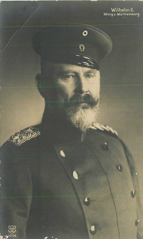 German Royalty Wilhelm II #1206 C-1910 RPPC Photo Postcard 22+-1834