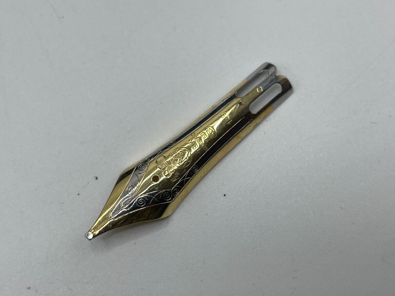 Montblanc Meisterstuck Diplomat Modern Fountain Pen Nib 18k Oblique F 149 c2020