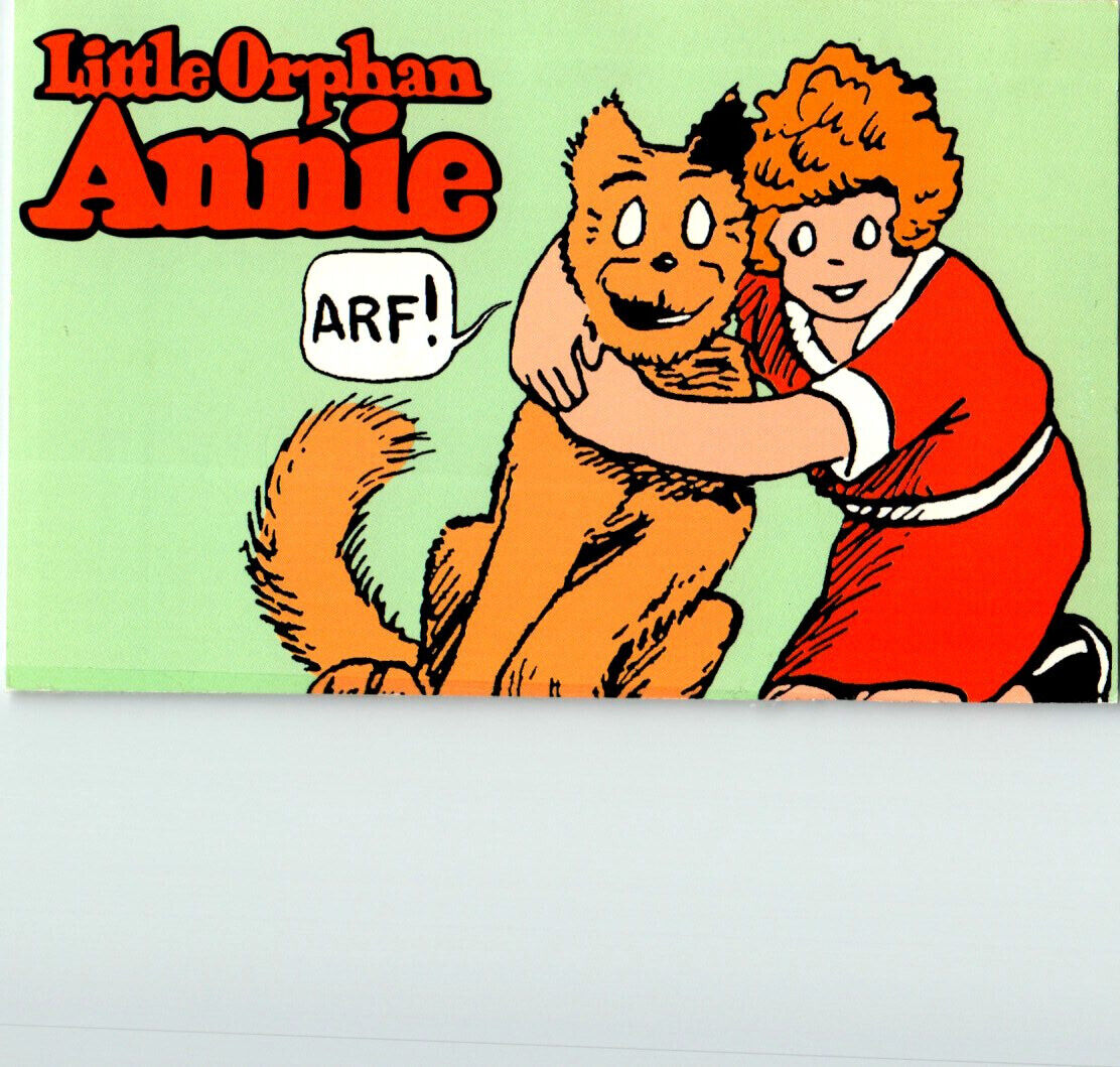 USPS Issued Postcard  Featuring: Little Orphan Annie