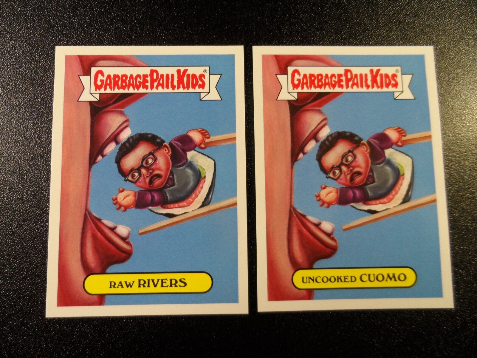 Weezer Rivers Cuomo Beverly Hills Island in the Sun Spoof Garbage Pail Kids Card