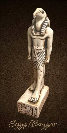 statue Thoth WHITE ancient Egyptian God Of wisdom Sculpture in Egypt