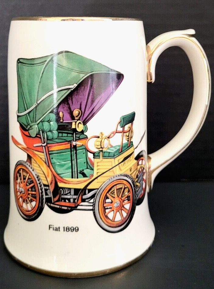 Sadler 1899 Fiat Ceramic Beer Stein Mug 20oz Capacity