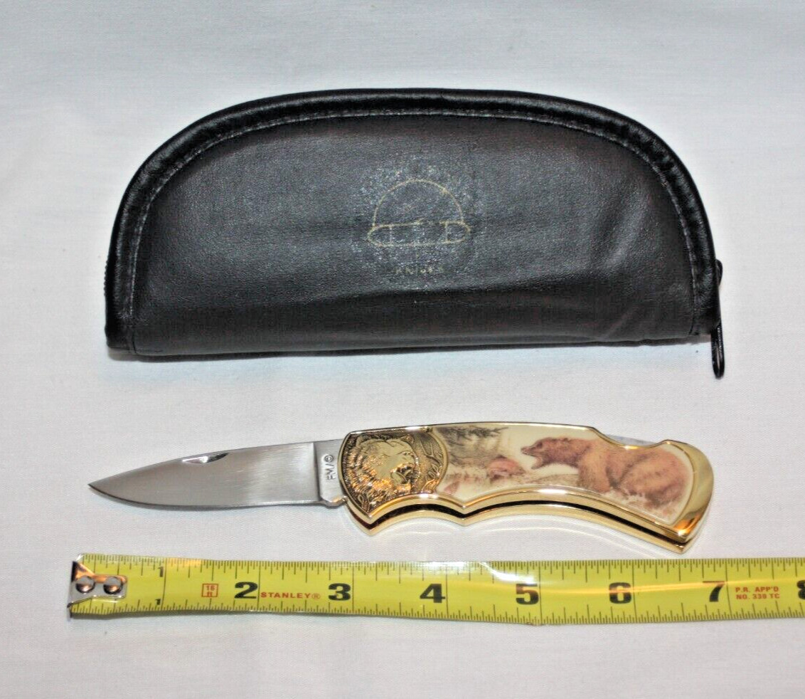 Franklin Mint Collector Knives - Wildlife Series - Grizzly Bear