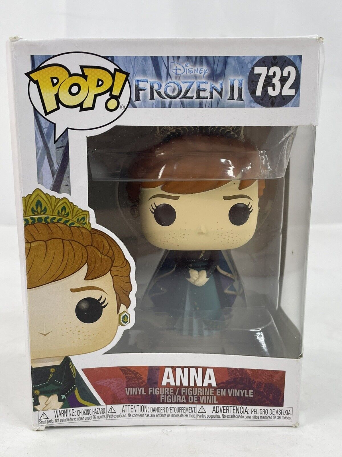 Anna Frozen II Funko Pop Vinyl #732 Disney Frozen 2 Collectible Action Figure