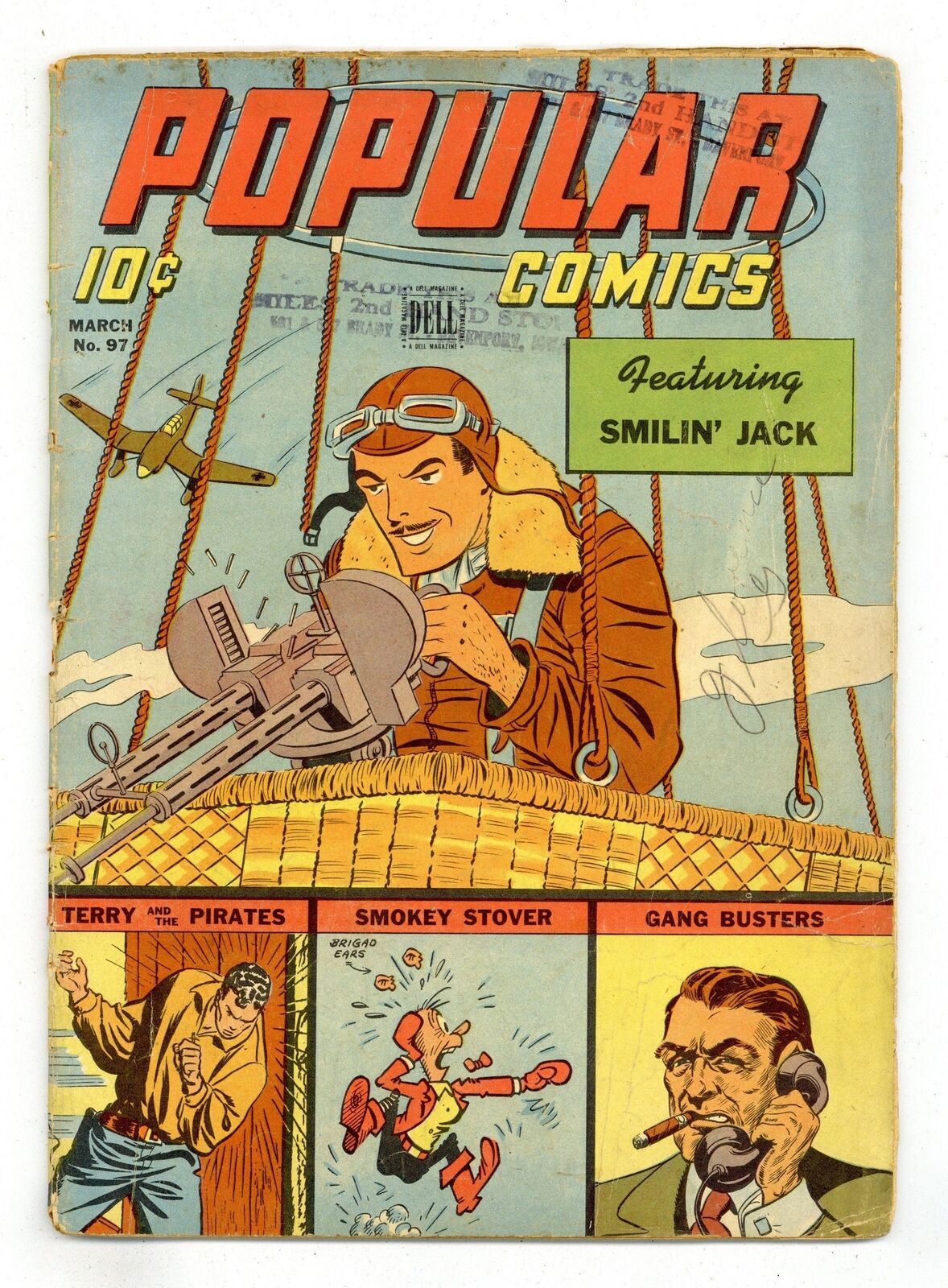 Popular Comics #97 GD+ 2.5 1944