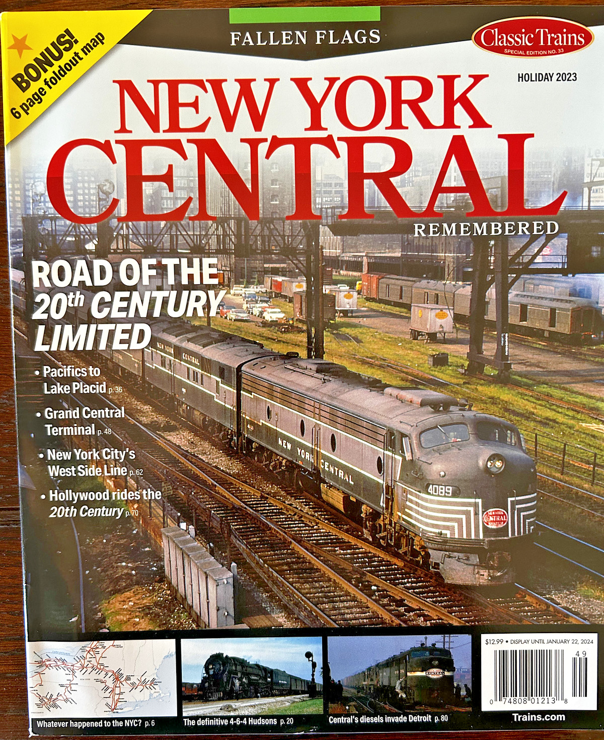 New York Central Remembered -- Classic Trains Special \'Fallen Flags\' issue