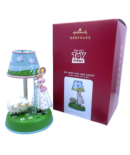 Hallmark 2021 Toy Story Bo Peep & Sheep Light Up Lamp Keepsake Xmas Ornament NIB