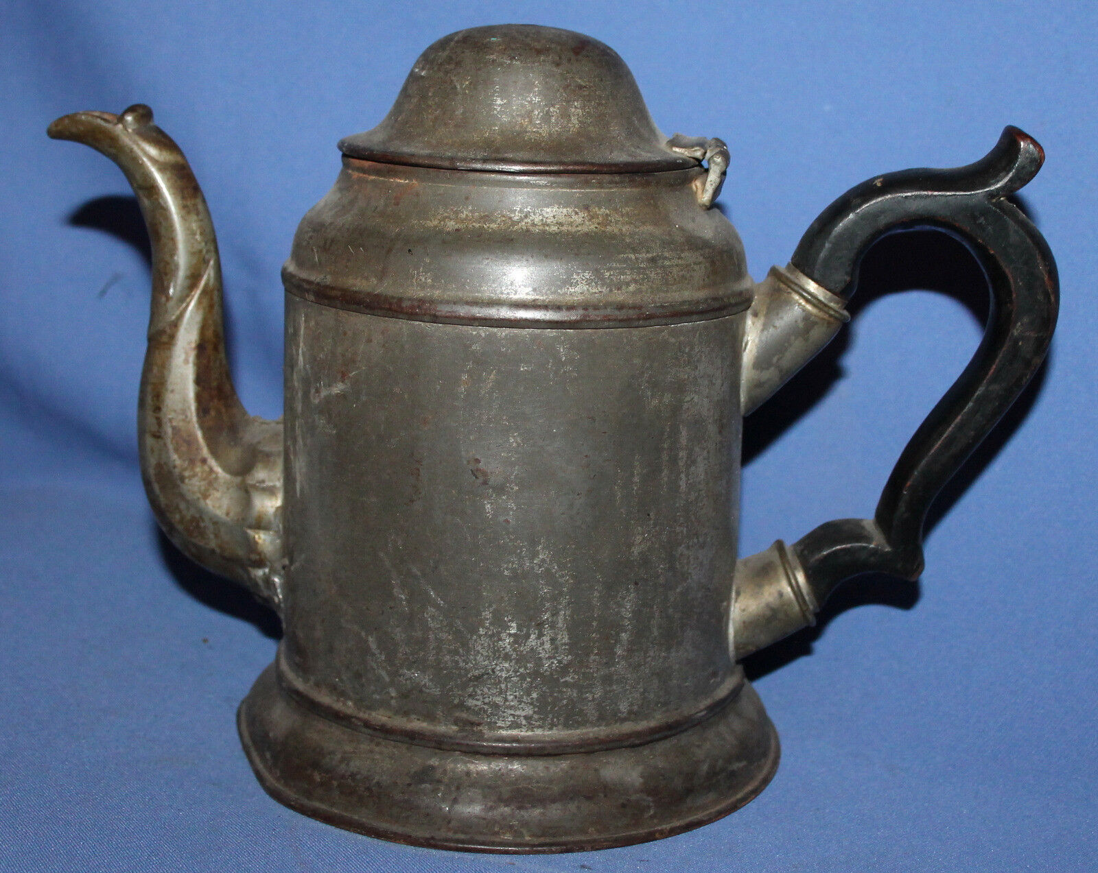 Antique 19c Griffiths & Browett Birmingham Metal Kettle Teapot