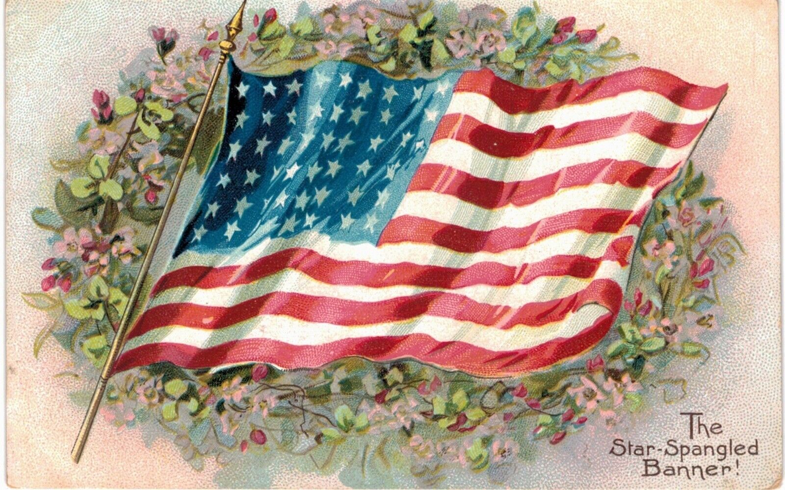Decoration Memorial Day Tuck 107 Star Spangled Banner 1910 SHARP 
