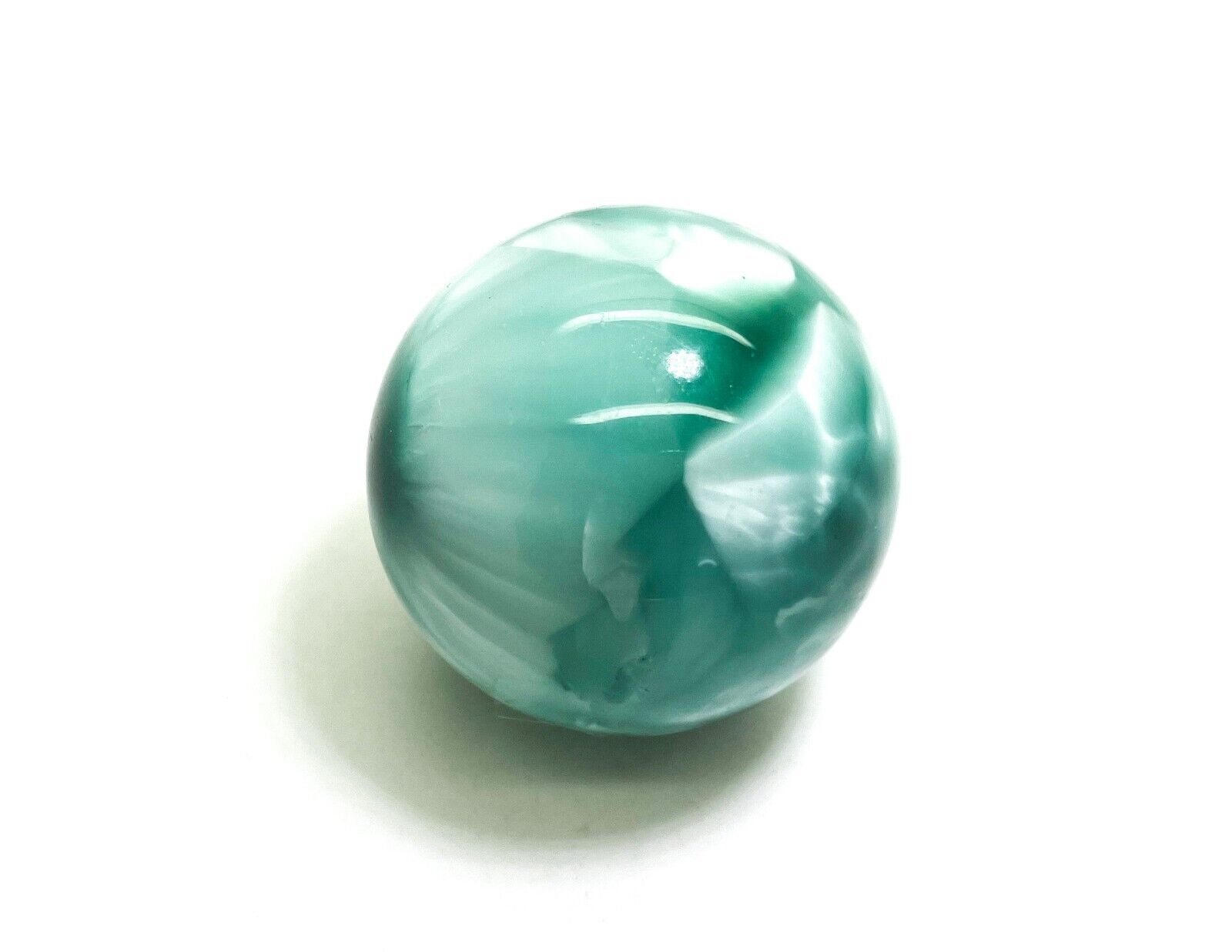 Natural Green Moonstone 40mm Round Sphere Ball Gemstone Bead - PGP