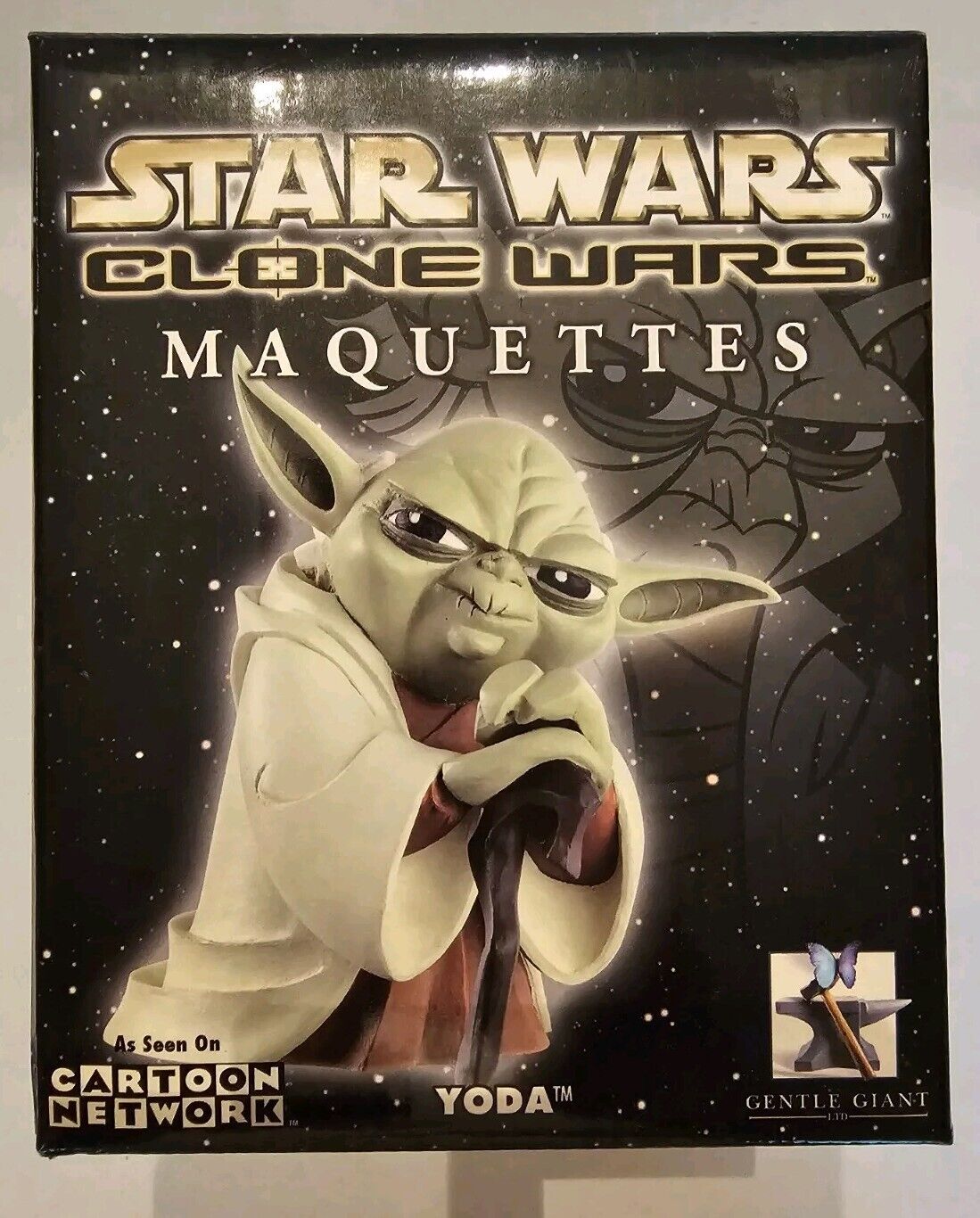 GENTLE GIANT STAR WARS Clone Wars YODA Maquette Limited Edition  of 7500