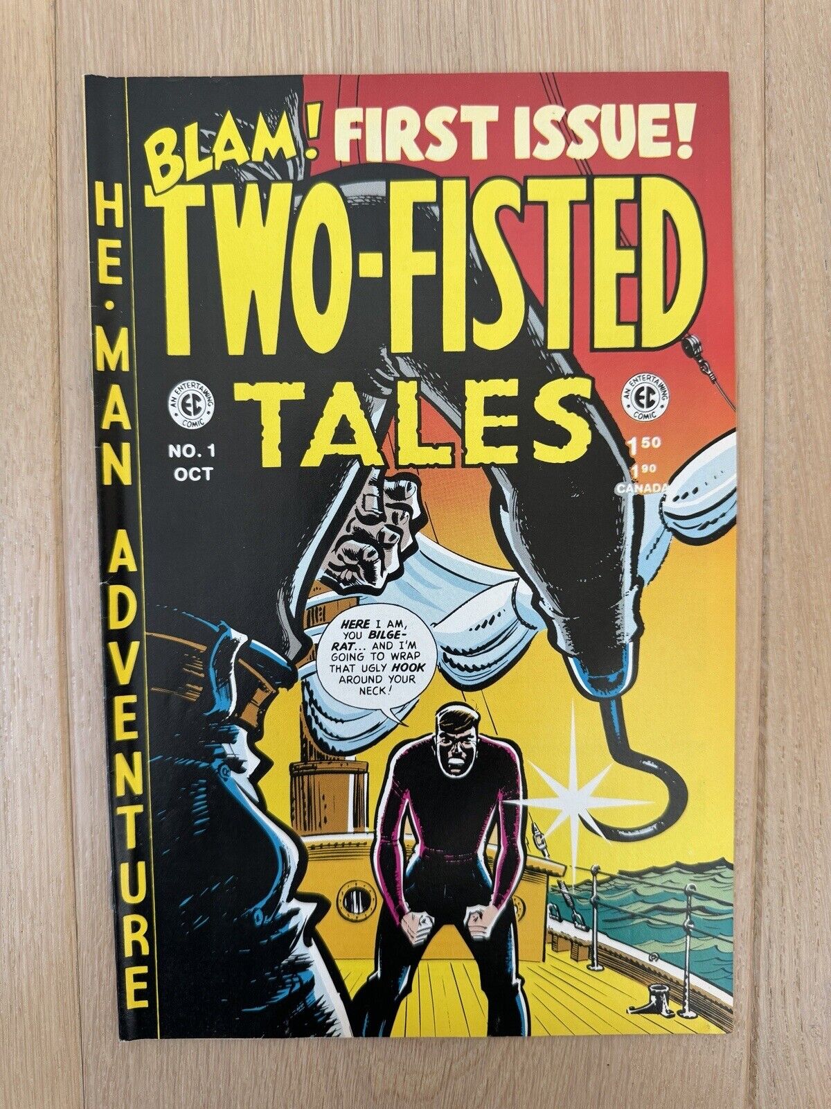 Two-Fisted Tales #1 FN Reprint of Golden Age (1992 EC Comics)