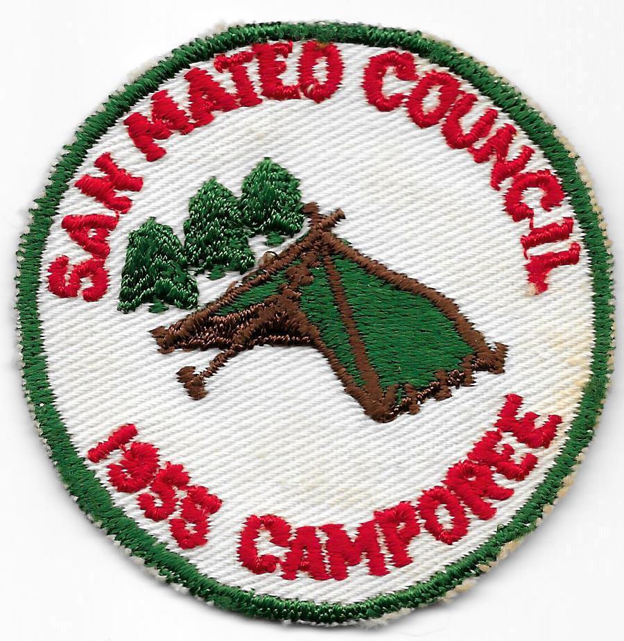 1955 Camporee San Mateo County Council Boy Scouts of America BSA