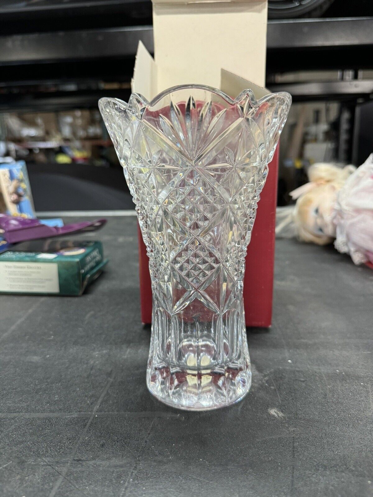 Gorham 1831 Crystal Flared Vase