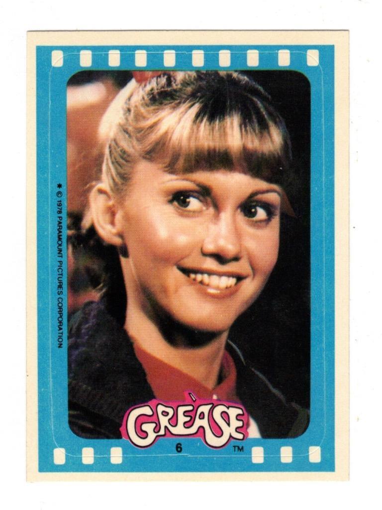 1976 Paramount Grease Series 1 Sticker #6 New Arrival at School