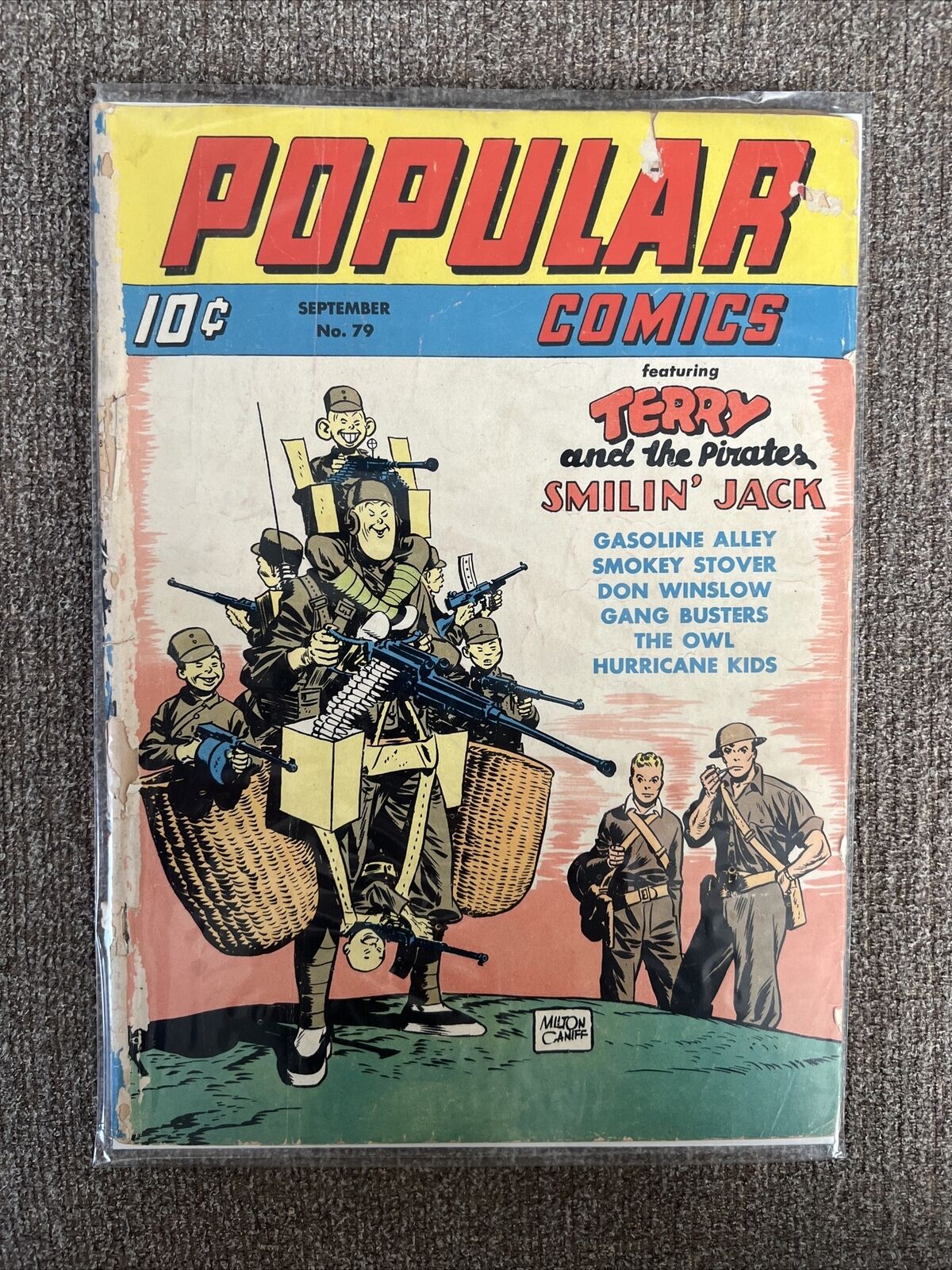 Dell Comics - Popular Comics #79 1942 GD JP