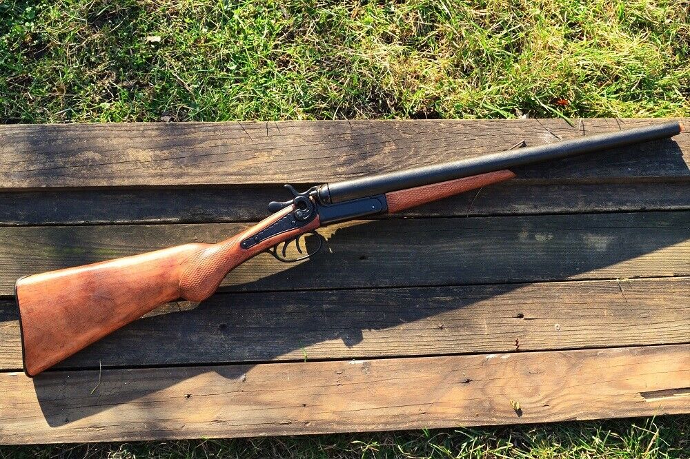 Non Firing Denix Replica 1881 Double Barrel Shotgun - Stagecoach - Wyatt Earp