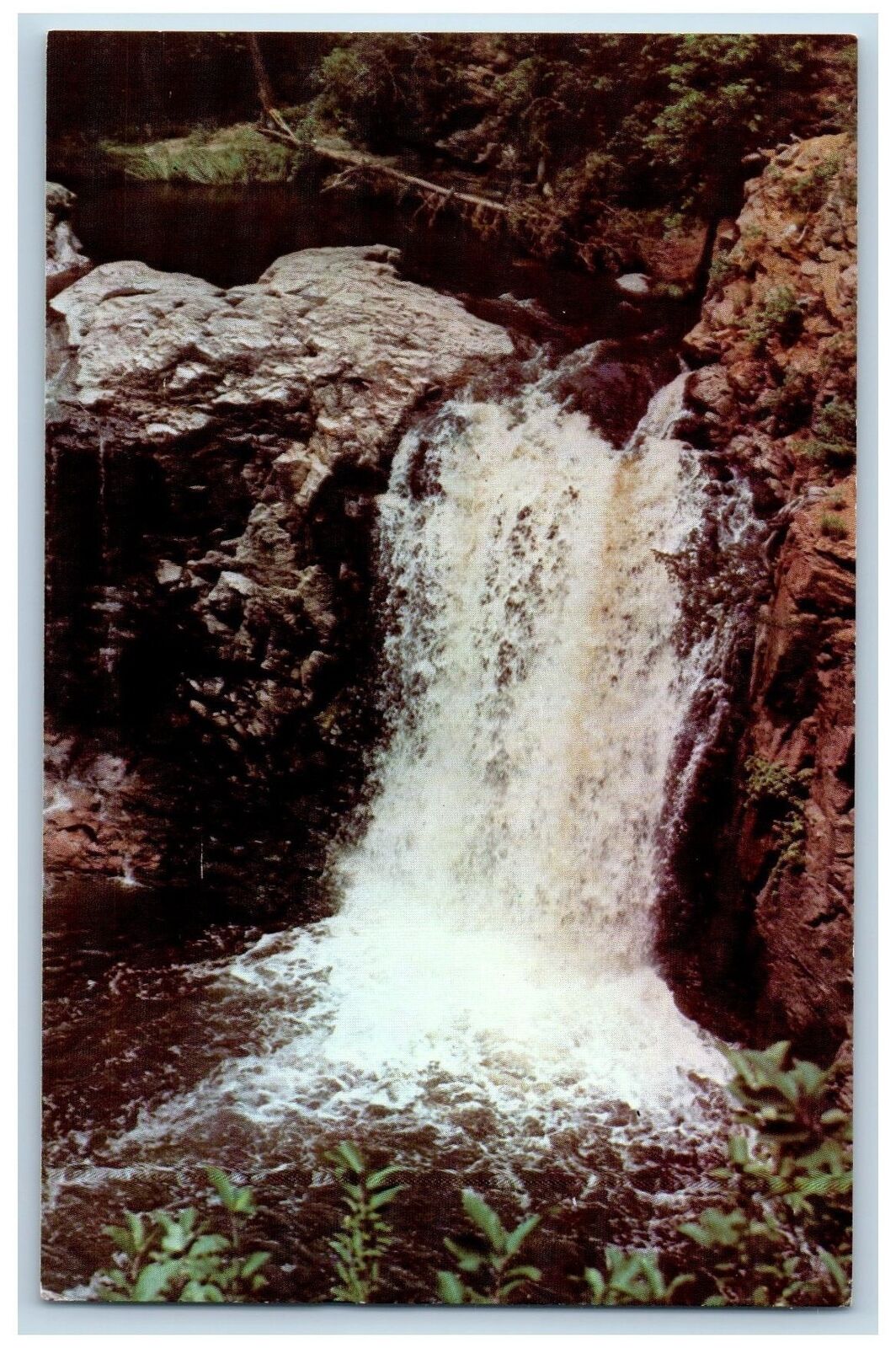 c1950\'s Ramsey Falls Park Camping Picnicking Redwood Falls Minnesota MN Postcard