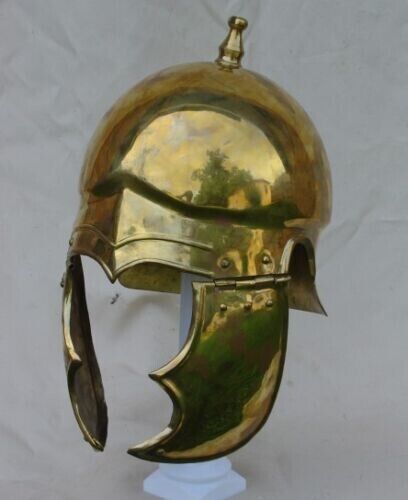 Early Rome Greek Attic Corinthian helmet brass armor ancient Greece Sparta