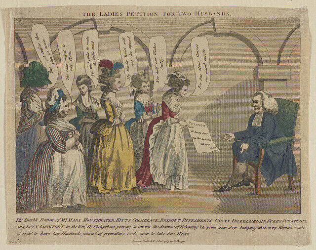 Photo:The ladies petition for two husbands