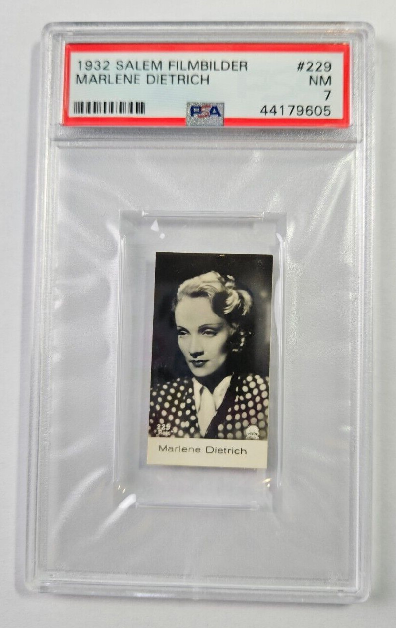 1932 Salem Filmbilder #229 Marlene Dietrich PSA 7 NM