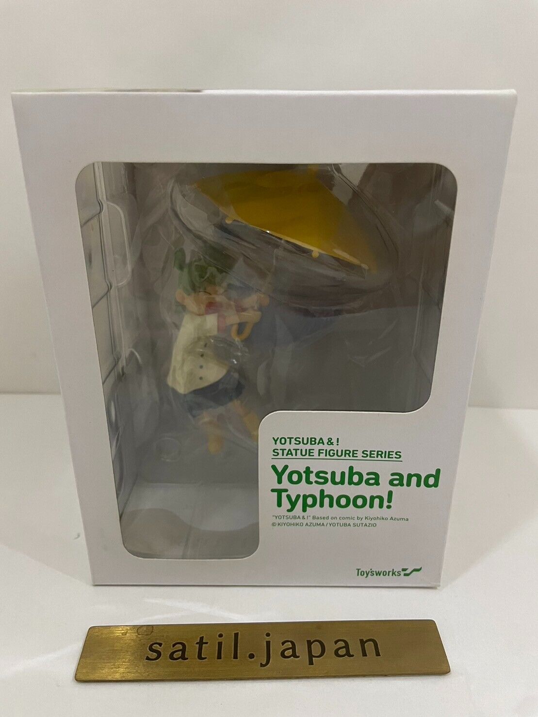 [NEW] Toys Works Yotsuba& Yotsuba & Typhoon Figure PVC RARE Japan