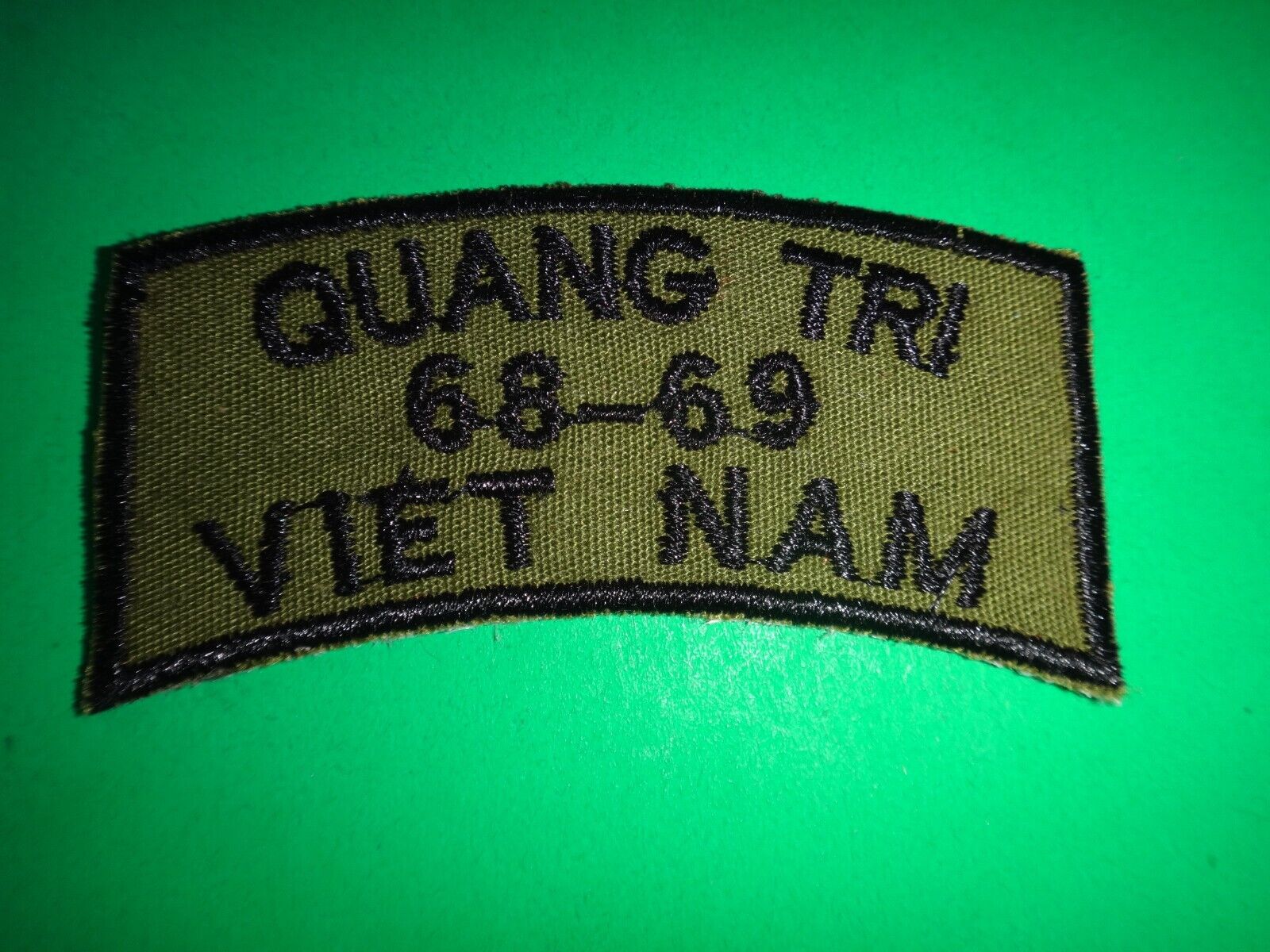 QUANG TRI 68-69 VIETNAM Subdued Patch From Vietnam War Era
