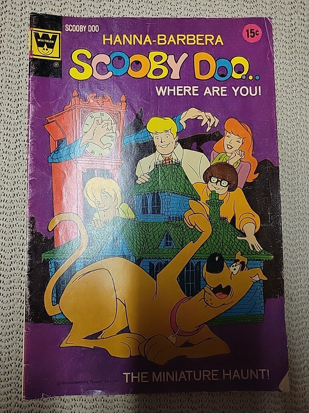 Hanna-Barbera Scooby Doo Comic Book The Miniature Haunt #13 August 1972