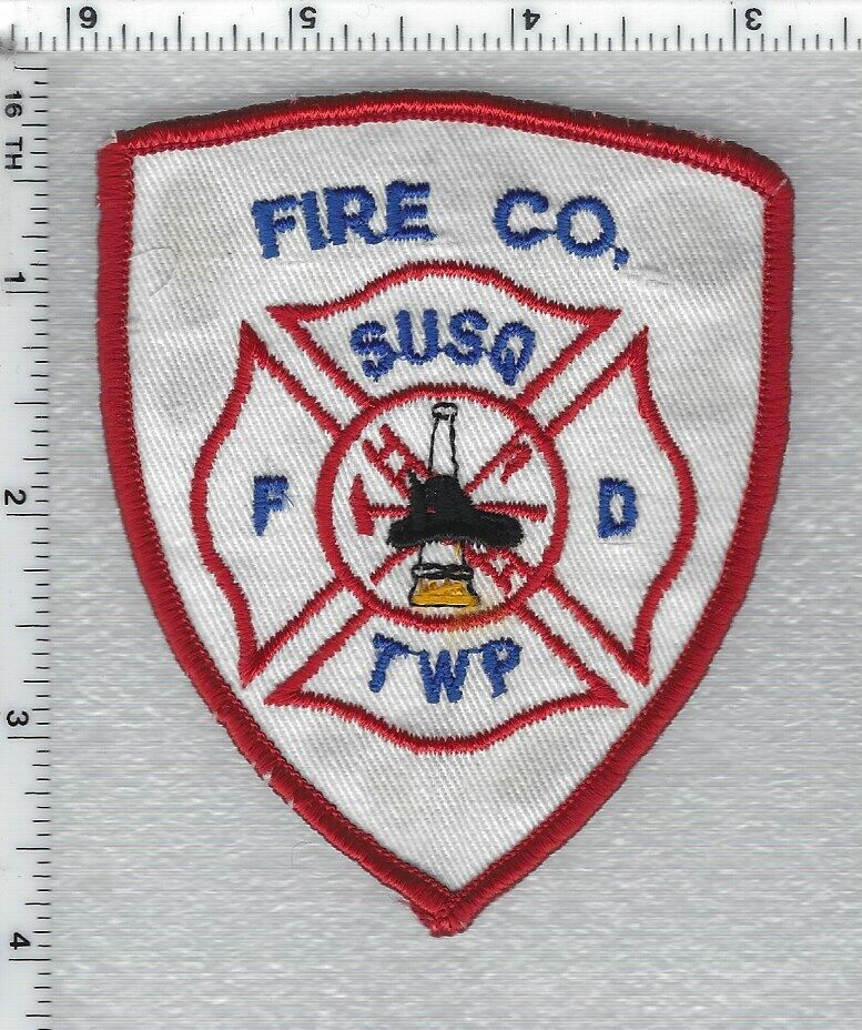 Susquehanna Township Fire Department (Pennsylvania) old style Shoulder Patch 