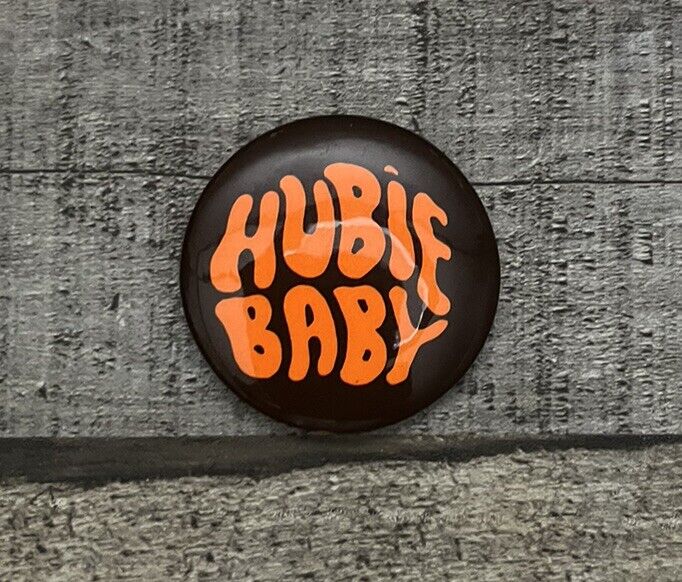 Hubie Baby Hubert Humphrey President Muskie 1968 HHH Campaign Pin Pinback Button