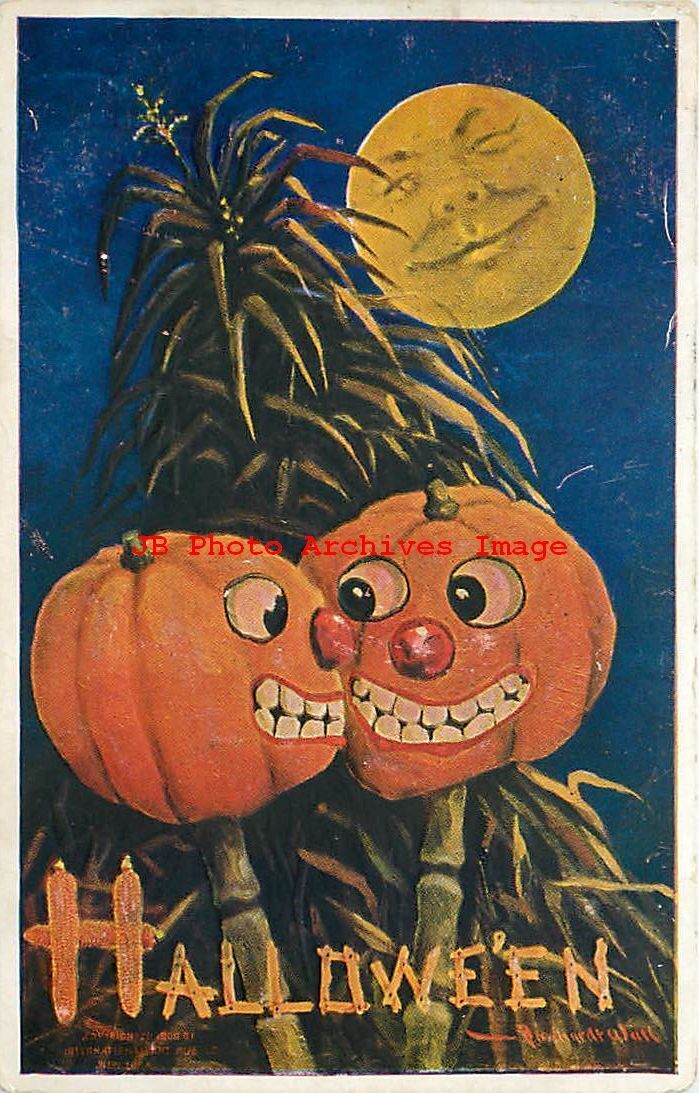 Halloween, IAP 1908 No IAP02-2, Bernhardt Wall, Full Moon Face Watching JOLs