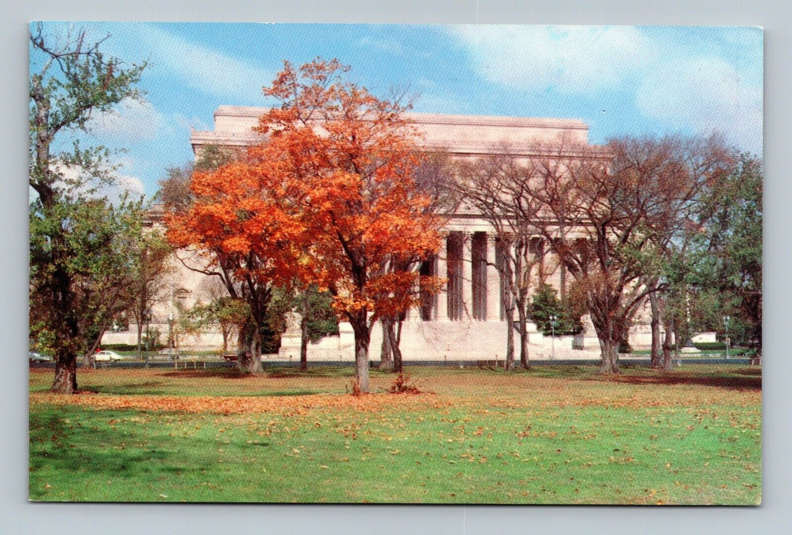 Washington DC The National Archives Building Chrome Postcard UNPOSTED