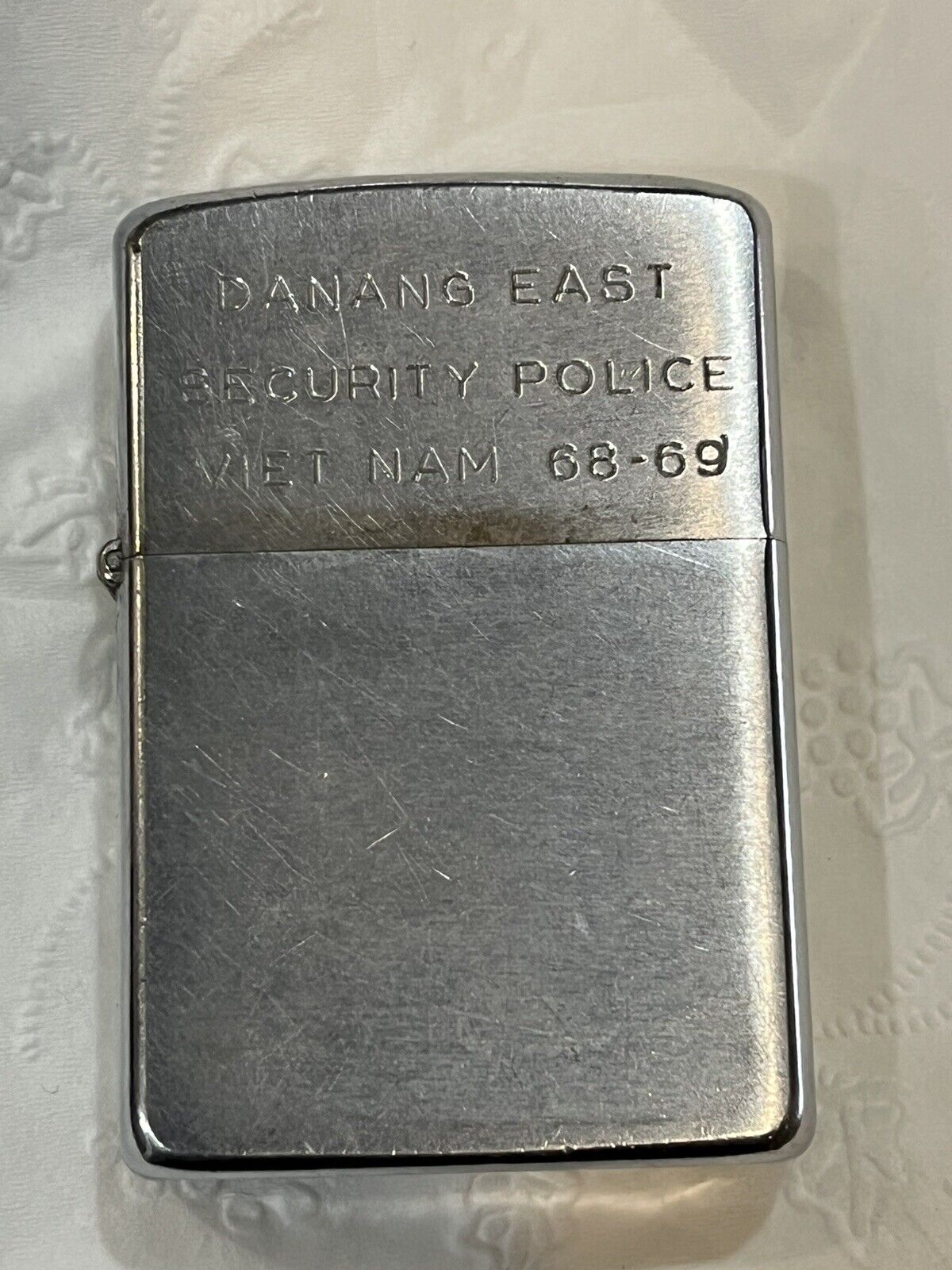 ZIPPO 1968 VIETNAM DANANG EAST SECURITY POLICE LIGHTER