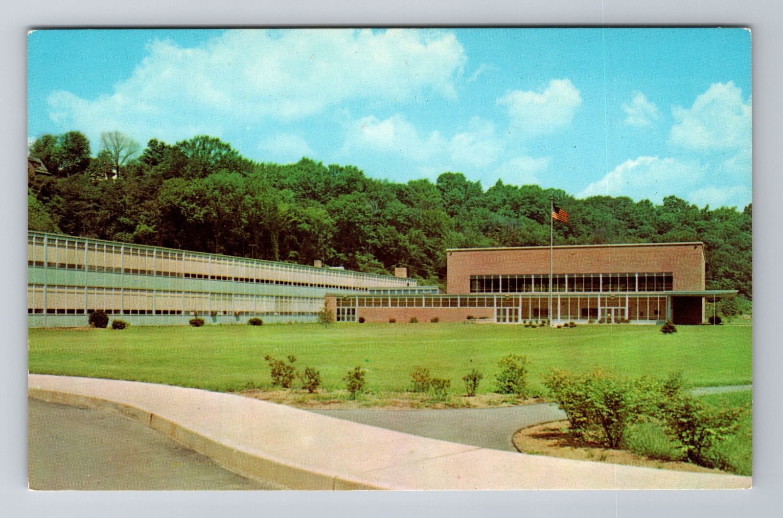 New Kensington PA-Pennsylvania, Senior High School, Vintage Souvenir Postcard