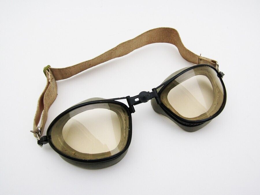 RARE WW2 WELCO WELSH OPT. GOGGLES VINTAGE PILOT AVIATION AIR FORCE USAAF FLYING