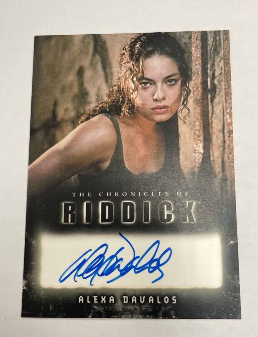 Alexa Davalos as Kyra - The Chronicles of Riddick Autograph Card
