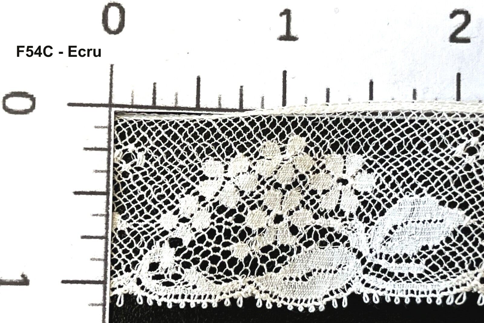 Vintage French Val Lace. Cotton.  Selection 3 - Made in France, Price per Yard.