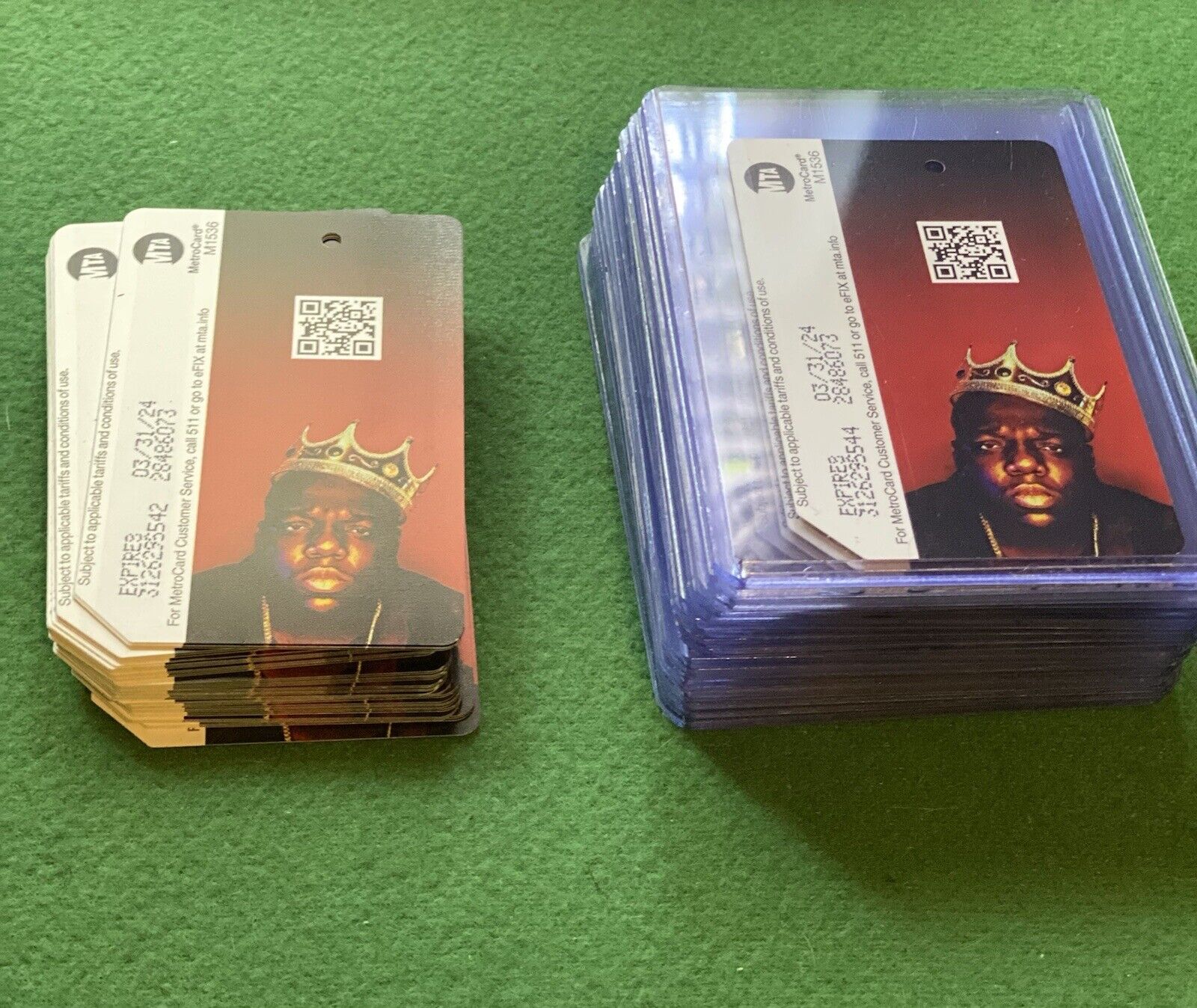 Biggie Smalls “The Notorious B.I.G.” Metro Card 2022 Limited Edition 