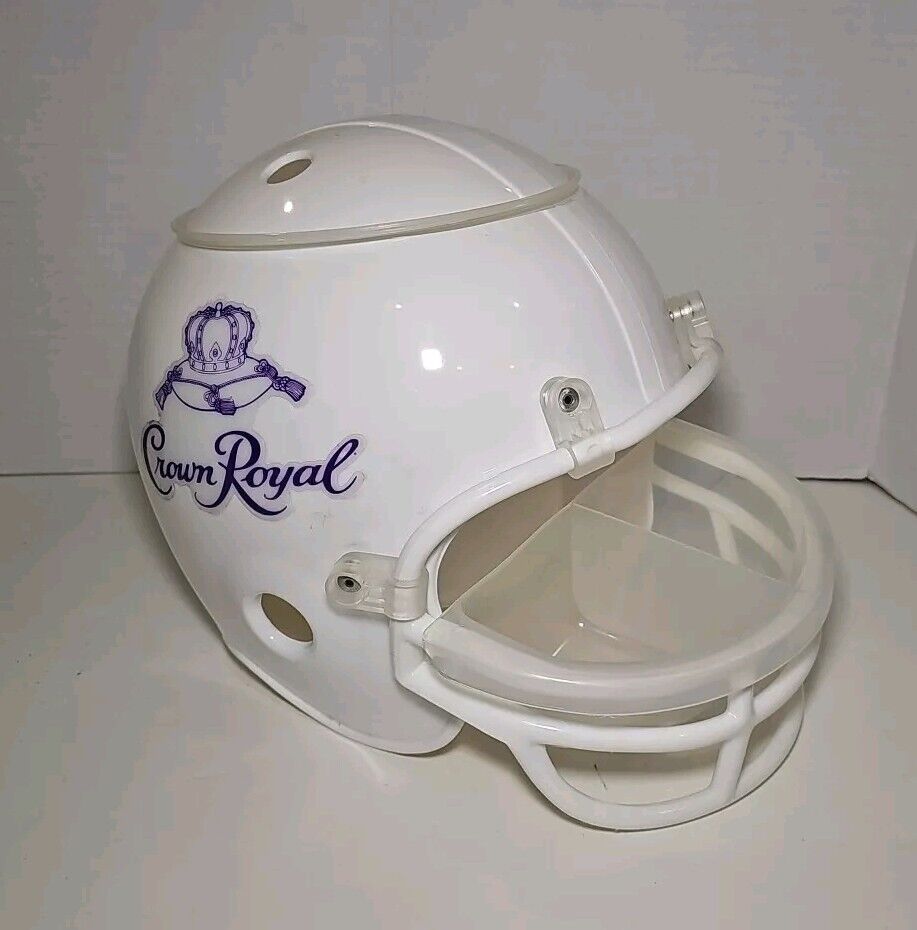 Crown Royal Replica Football Helmet Chips and Dip Dish Container Man Cave Decor