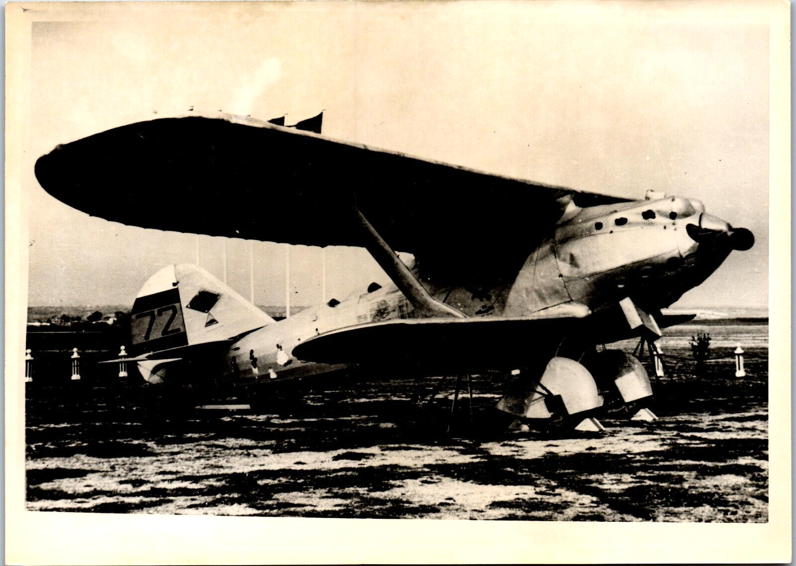 Breguet BRE-XIX Military Plane Reprint Photograph (5 x 7 Inches) France, Bomber