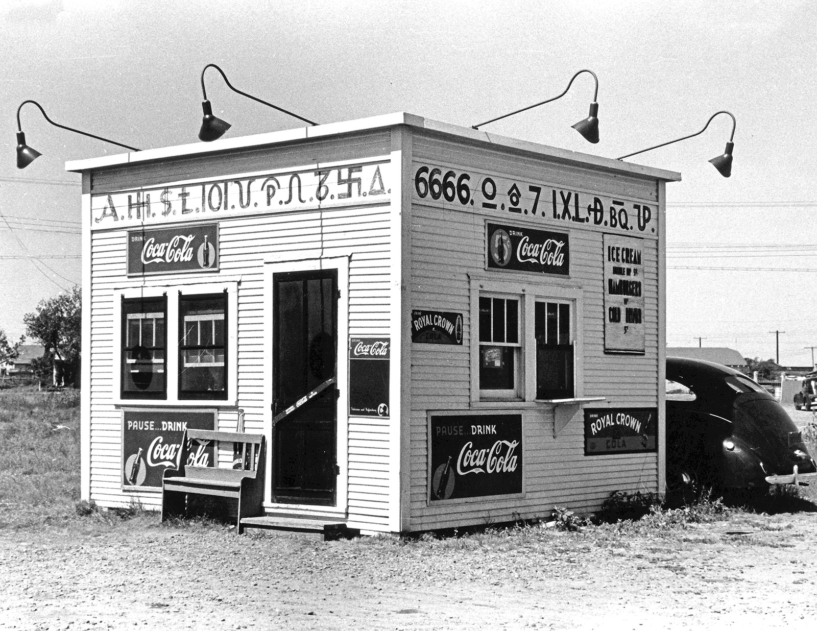 1939 Hamburger Stand Dumas Texas Classic Vintage Old Picture Photo Print 8x10