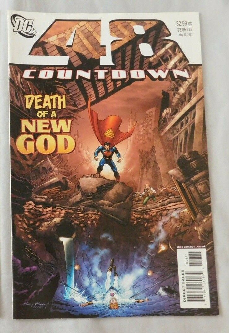 DC Comics 48 Countdown Death of a New God Death From Above May 2007